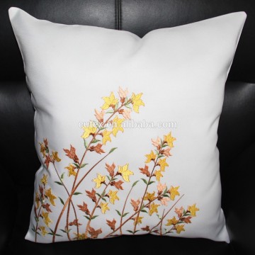 polyester colorful embroidered cushion covers