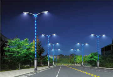 Integrated LED Street Lamp Holder