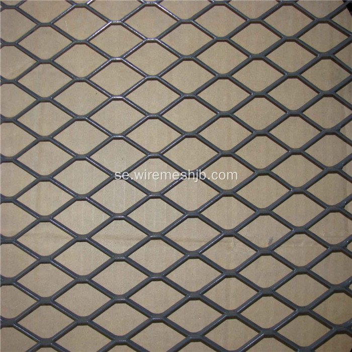 Galvaniserad / PVC Coted Expanded Metal Mesh För Fäktning