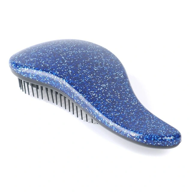 Wholesale Silver Sparkle Detangler Hair Brush