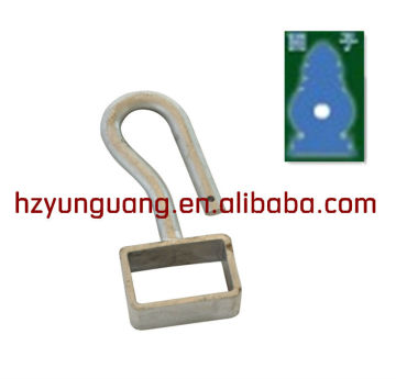electric power Line hardware construction fitting hot dip galvanlized steel pole hook assembly