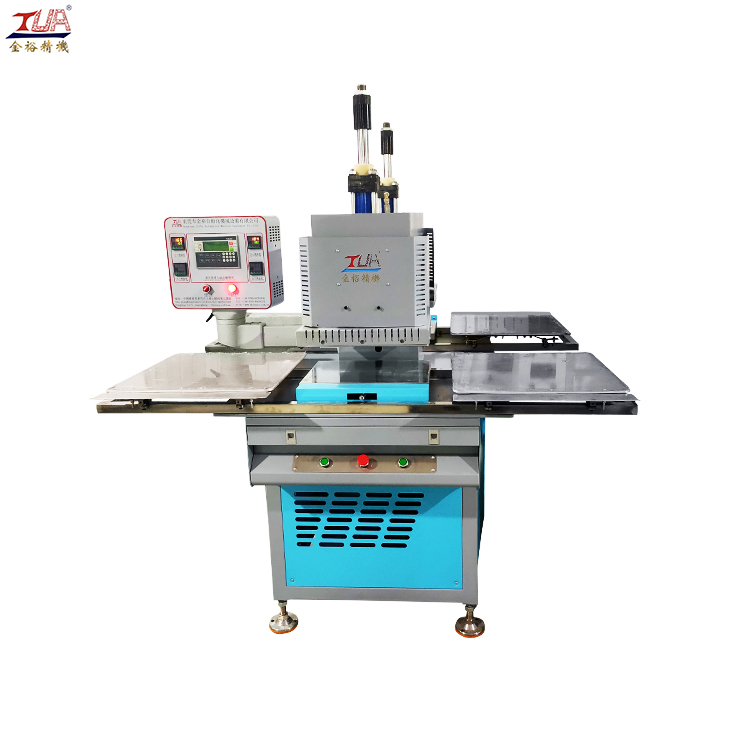 Dual Tray Microcomputer PLC Control Cloth Embossing Machine