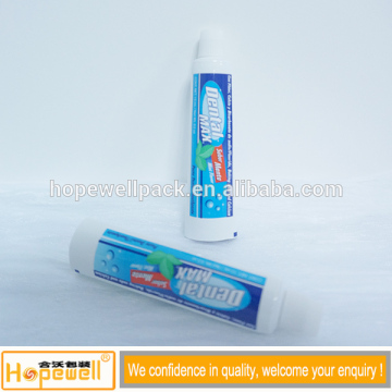 China supplier bule toothpaste tube guangzhou toothpaste tube