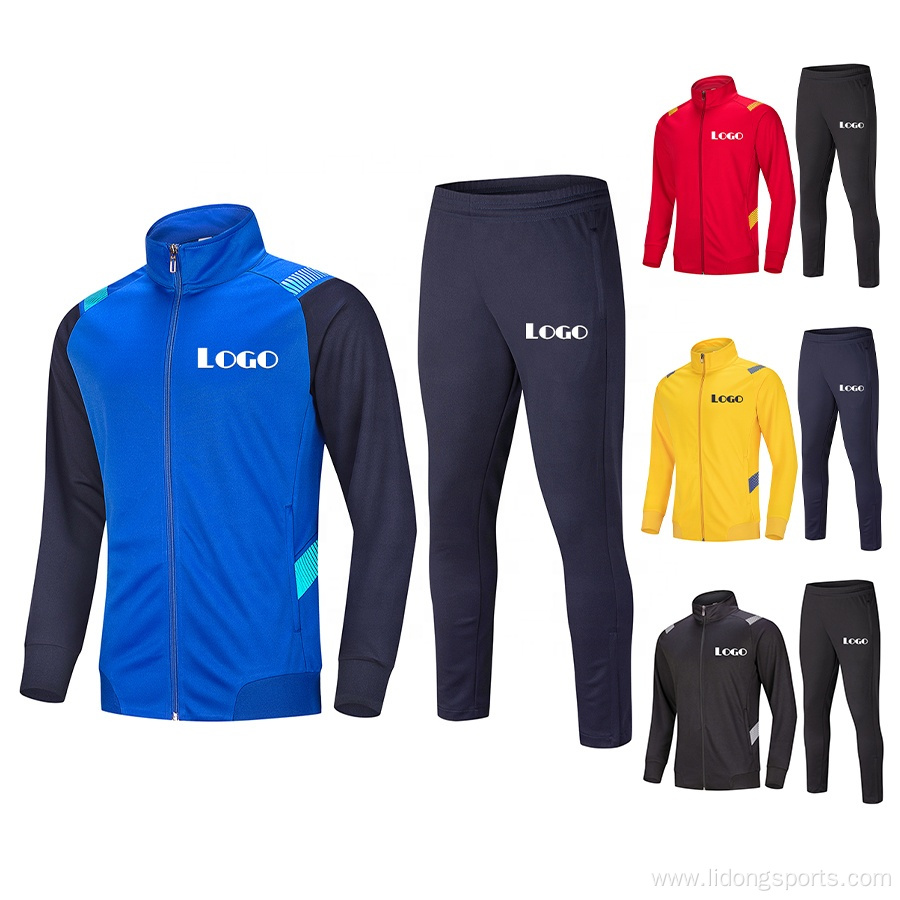 Fashion Zipper Training Jogging Suits Casual Men Tracksuits