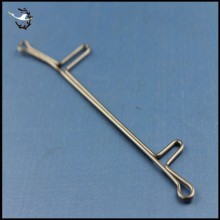 CustomZinc plated hanger clips spring