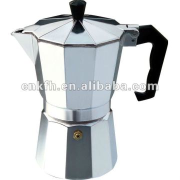 Aluminum coffee maker