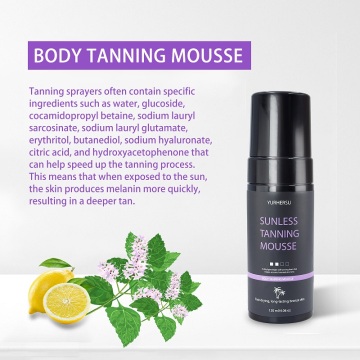 Natural Sunless Self-Tanning Cream for Darker Sunless Tan