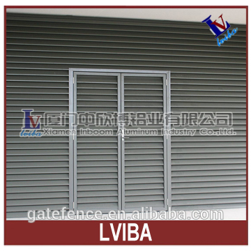 aluminum louver door and industrial louver door & exterior louvered door