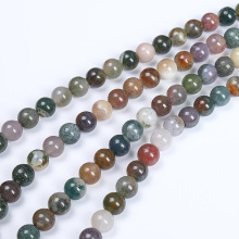 8MM Indian Agate Bead Set - Children's Handmade DIY Bead Ornament