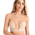 Push-up strapless zelfklevende siliconen bh