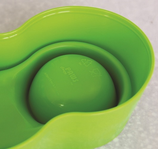 Anti-Ant Plastic Pet Bowl - Blå