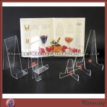 Various Ingenious Clear Acrylic Brochure/Leaflet/Book Display Holder/Stand