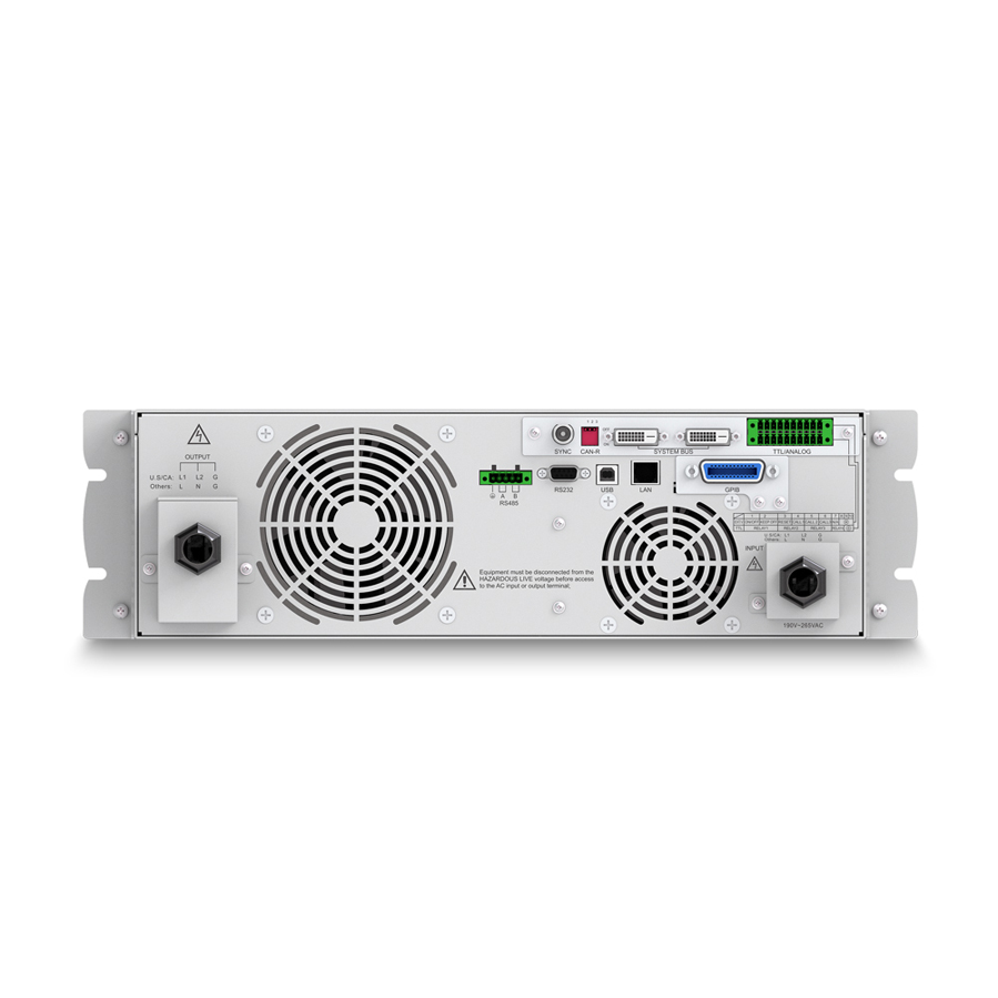 مصدر AC قابل للبرمجة 2000W 300VAC
