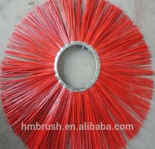 PP bristle road brush wafer