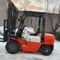 6M Triplex Mast Diesel Diesel Forklift مع شهادة EPA