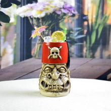 Hawaii TIKI Mug Shot Glass - Unique Ceramic Mugs for Cocktail Bars