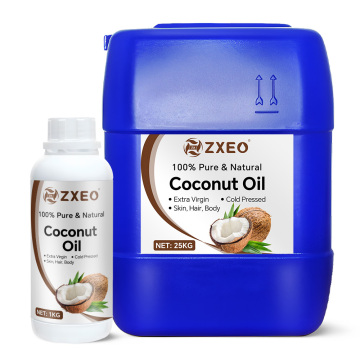 Cold Pressed Organic Pure Extra Virgin Coconut Oil for Hair