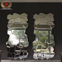 Custom Large Vintage Art Metal Dressing Mirror - Full Length Wall Leaning or Floor Standing - Espejo, Spiegel, Miroir