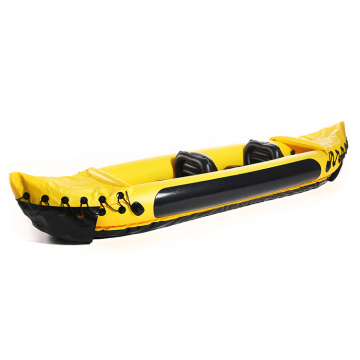 მოირგეთ 8ft დასაკეცი გასაბერი paddle kayak სათევზაო ნავი