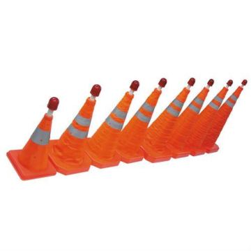 collapsible cone (folding traffic cone)