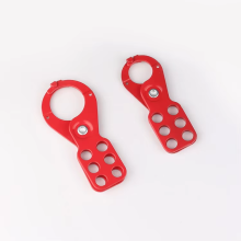 Saft OEM Lockout Hasp 38mm Aluminium Hasp with Steel Hook for Safety Lockout