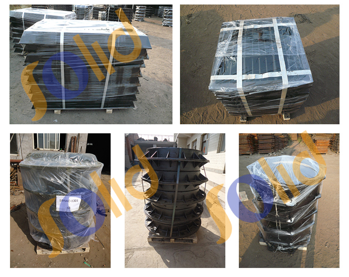 EN124 D400 clear opening 1000mm DI Heavy Duty Ductile Iron Manhole covers