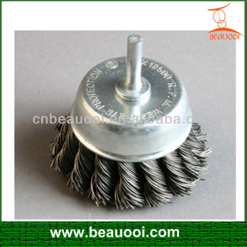 twist knot cup brush