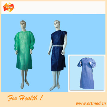 Disposable sterile surgical gown