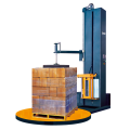 Pallet pre-stretch wrapping machine