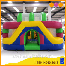 AOQI inflatable fun city games kids castle inflatable baby jumper with slide