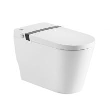 Banheiro inteligente eletrônico com assento de vaso sanitário aquecido