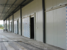 Frozen cold storage dual temperature cold storage