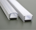 Profil aluminium Led Strip dengan penutup