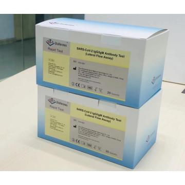 Cassetta del test rapido per l&#39;immunoglobulina M SARS-CoV-2