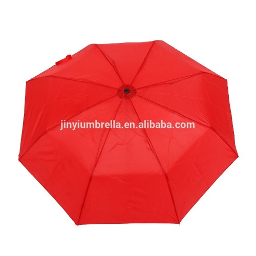 Promotional 21" Colorful 3 Fold Umbrella,cheap Compact Umbrella for Rain