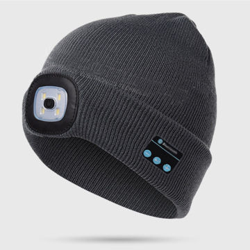 Gorro com luz LED para corrida