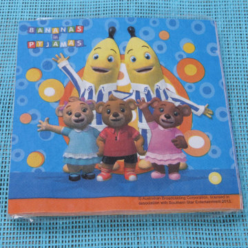 Table Napkins Folding Design/Gingerbread Man Design Napkin h/Folding Tissue Paper Napkins