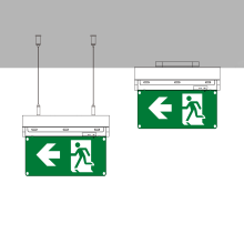 Adjustable Emergency LED Light Fire Exit Sign Exit
