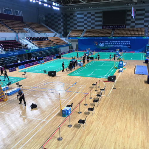 sol sportif de terrain de badminton à bas prix