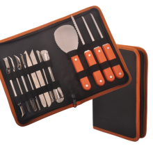 Pumpkin Carving Kit with 12 Piece Tools and Sculpting Accessories