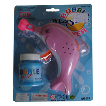 Flashing Dolphin Bubble Gun