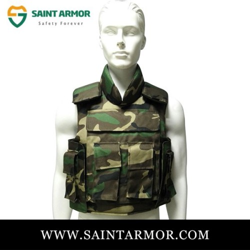 military camouflage cloth bullet proof vest level 4 body armor