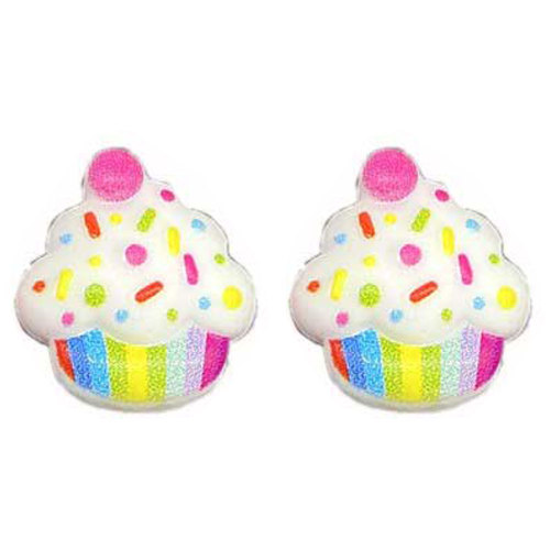 Vendita calda Flatback Cup Cake Resina Cabochon Casa delle bambole Giocattoli Scrapbook Making Home Decoration Charms Kids Hairpin Ornament