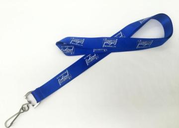 Custom Flat Polyester Lanyard Silk Screen Printing