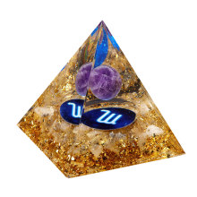 Orgonite Pyramid for Cancer Positive Energy Attracts Lucky Success