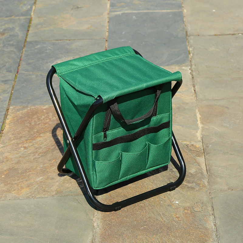 Portable Fishing Stool Chair Seat Backpack Camping Hiking Insulated Cooler Bag
