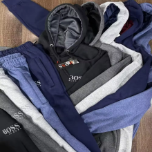 Men's Branded Tracksuit Hoodies Joggers Set - Surplus and Overrun Stock Lot