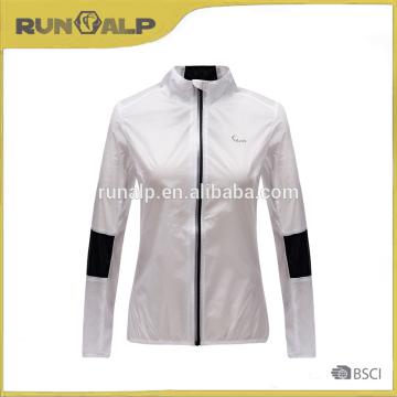 light fabric outdoor white jacket