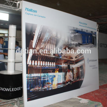 tension fabric display booth