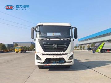 Dongfeng 6x4 model hook lift garbage truck